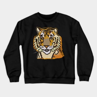 Tiger Portrait Crewneck Sweatshirt